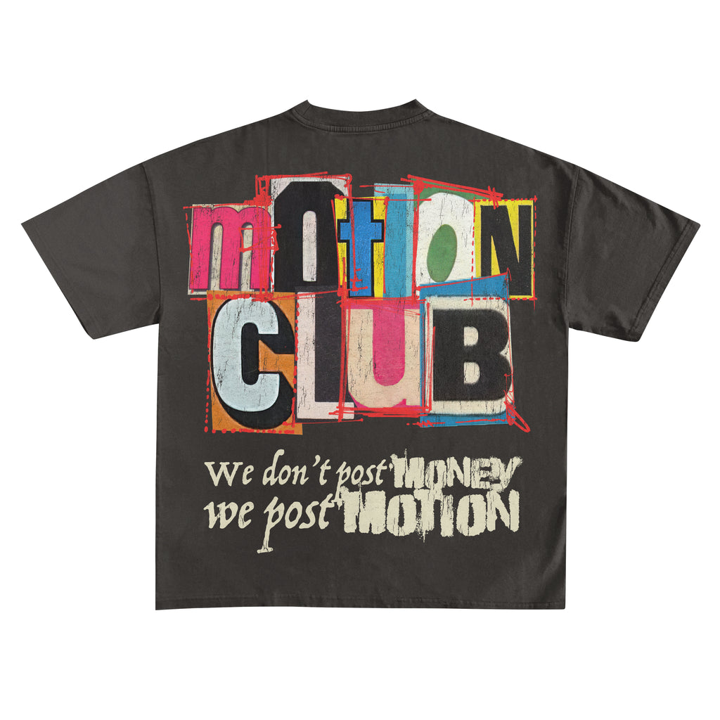 Motion Club Black T-shirt