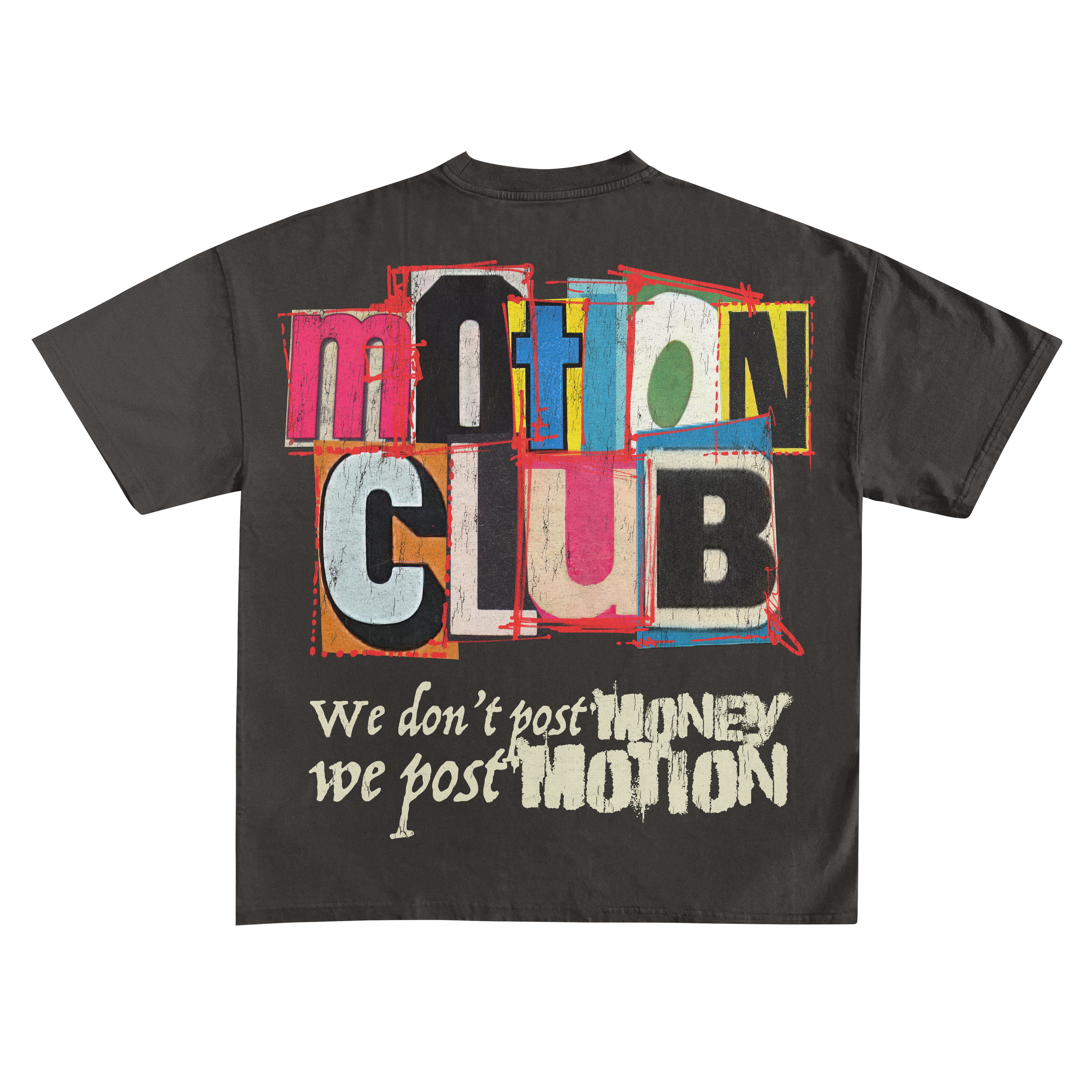 Motion Club Black T-shirt
