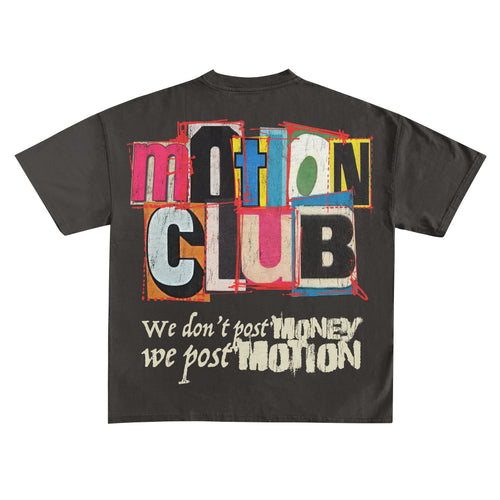 Motion Club Black T-shirt