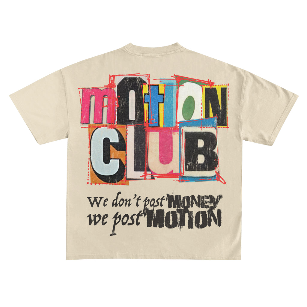 Motion Club Tan T-shirt